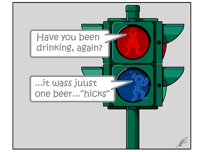 Drinking comic book graphmics illustration