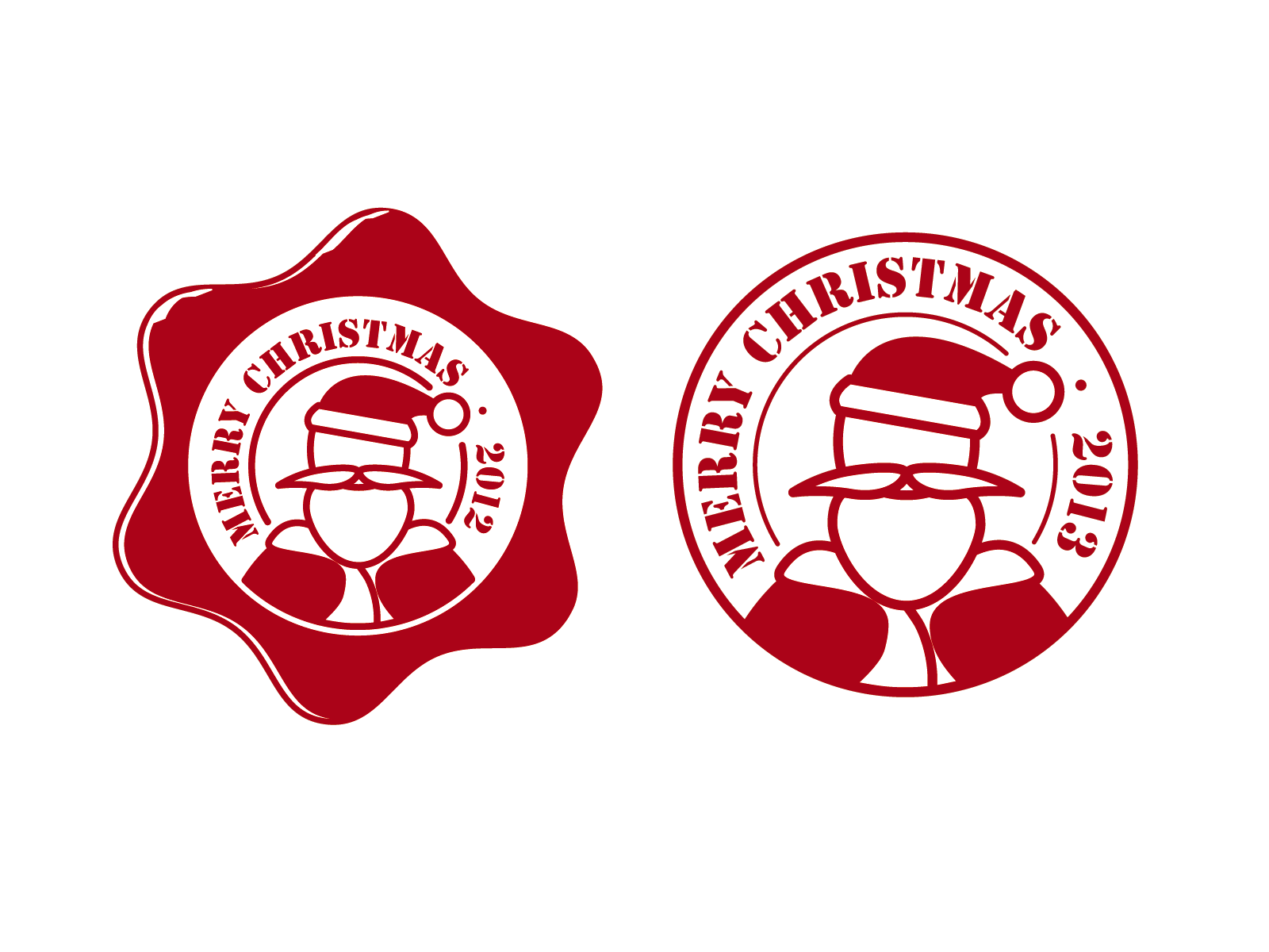 Santa Seal by michael gehrhardt on Dribbble