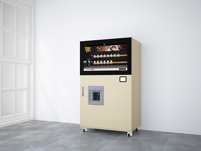 Mockup Automatic coffee vending machine (UI Design)