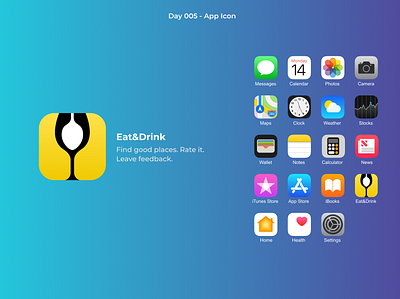 #DailyUI 005 - App Icon app icon dailyui icon illustraion ui