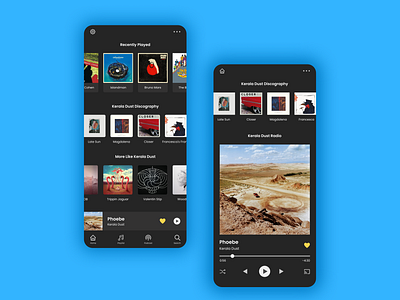 Daily UI * Day 09 * Music player