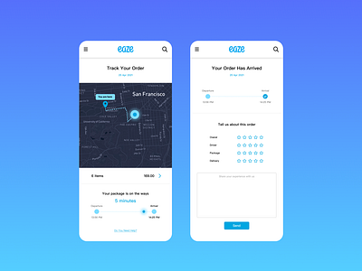 Daily UI::Day 20 Location Tracker