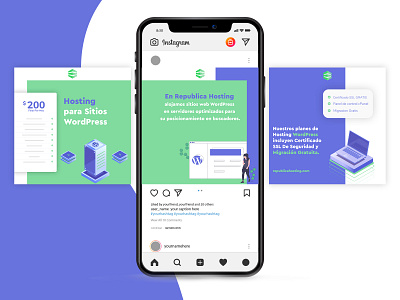 Instagram Post Design advertising design designer feed host hosting illustration instagram instagram post