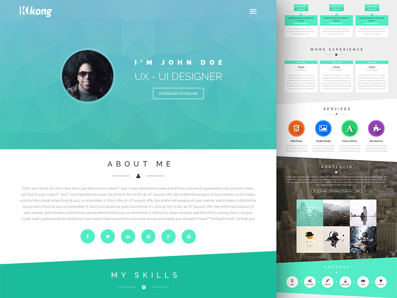 Kong Template by Ade Permana on Dribbble