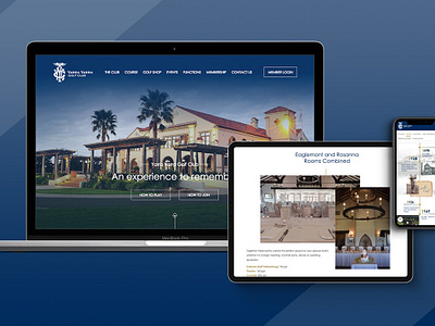Web Design for Yarra Yarra Golf Club freelancer golf club history timeline design krystlesvetlana melbourne responsive design web design