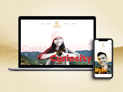 Web Design for Amber Mountain