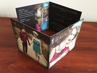 Wedding Invites for Bek & Michael