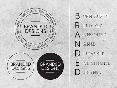 Logo Design for BRANDED Designs