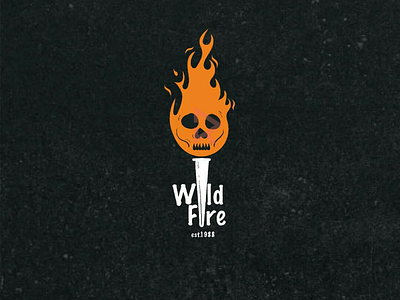 Wild Fire 🔥 apparel design fire t shirt vintage