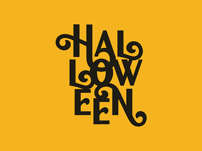 Halloween design halloween halloweenlettering handlettering illustration lettering lettering artist type art typedesign typography