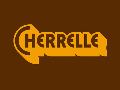 Cherrelle 70s lettering 70slettering design funk funky funky lettering hand lettering handlettering illustration lettering lettering artist type art type design typography