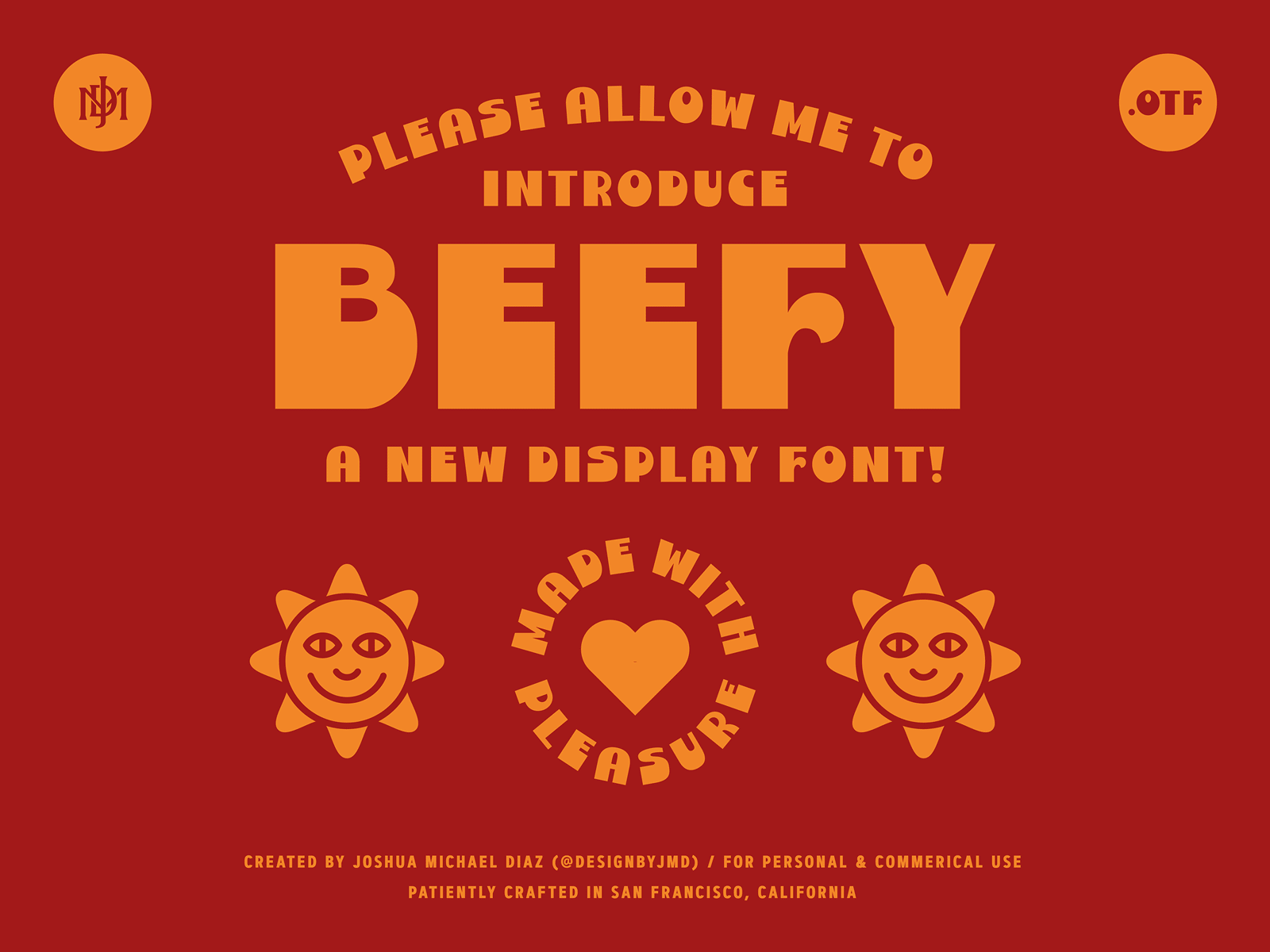 Introducing "Beefy" My First Ever Font