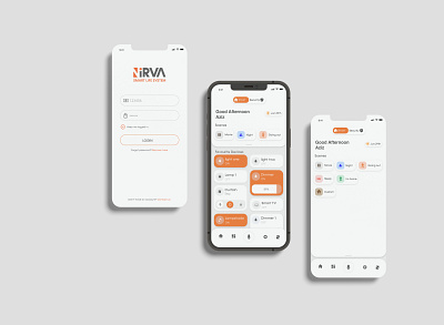 All in one smart home app design. adobexd app appuiux automation branding dimmer figma futurestic graphic design illustration logo motion graphics smart hause smart home smart security technology typography ux ux design vector