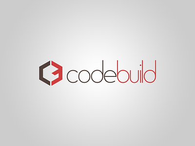 Codebuild's logo branding codebuild emblem logo logotype