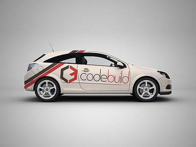 Car branding branding car codebuild emblem logo