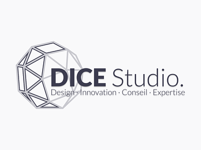 DICE Studio logo (light) logo