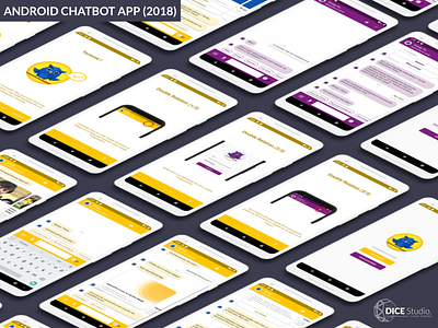 Android Chatbot App (2018) android app chatbot development ui ux