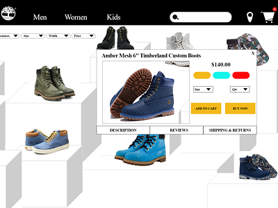 E-commerce redesign design ux design
