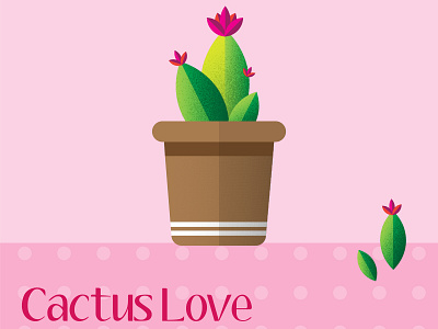 cactusSingles 05 animation design editorial design flat graphicdesign illustration layer vector