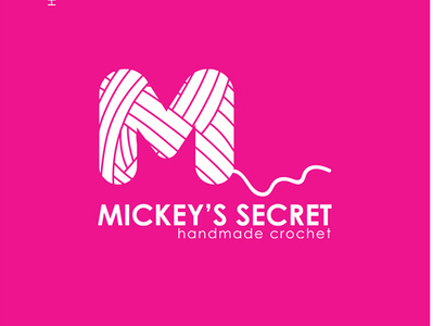 Mickey's secret logo design brand and identity branding concept design graphicdesign logo logo a day logo design branding typography vector