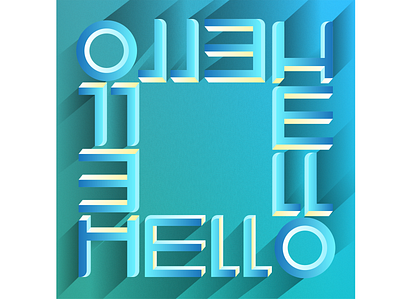 Hello graphicdesign hello illustration lettering lettering art lettering challenge lettering logo lettermark letters logotype typography vector