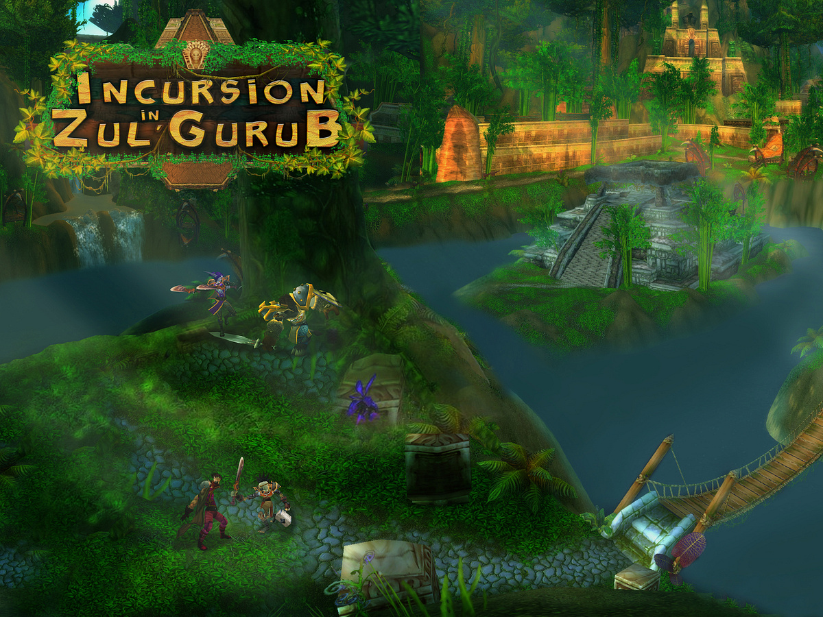 Incursion in Zul'Gurub Wallpaper by Embu Prod on Dribbble