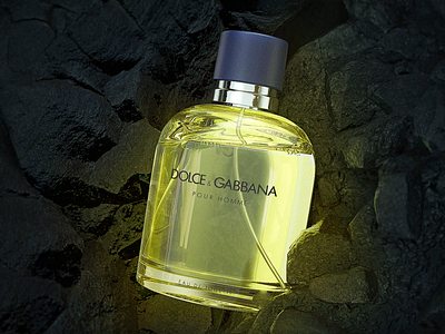 Dolce & Gabbana 3d 3d freelancer 3d product visualization art direction c4d cinema4d design octane perfumes piotr mirosz product visualization
