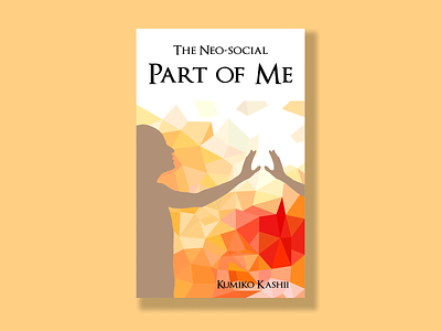 The Neo-Social Part of Me book book cover design figure flat geometric vector vector illustration