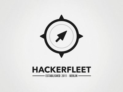 Hackerfleet Vert cursor mouse compass hackerfleet berlin logo