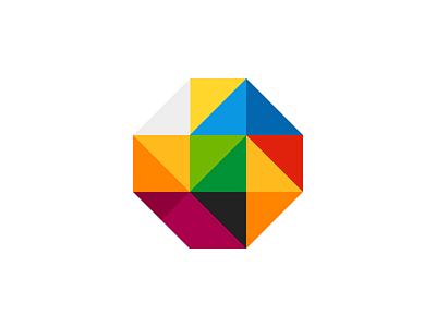 MyGestunary branding process 01 branding color colour design palette triangles