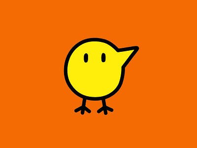 Bird4 bird chicken design illustration minimal