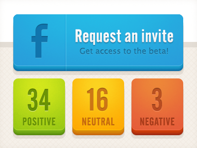 Style Test beta blue buttons color colors facebook green numbers pattern red yellow