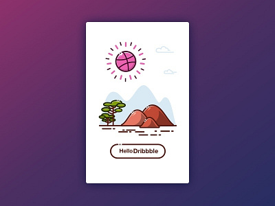 Another "hellodribbble"