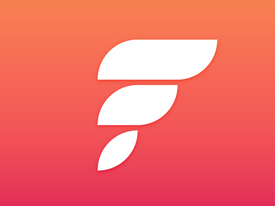 Flightio Logo Proposal branding f logo flight logo iran logo logo design startup logo travel agancy wing logo