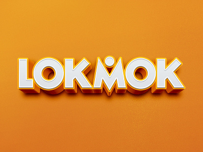 Lokmok Logo proposal branding foodlogo iran logo logodesign photoshop typography