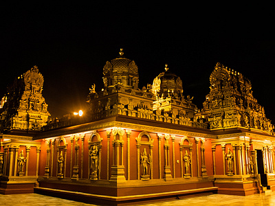 Gokarnanatheshwara Temple architectural photography canon night photography photo photography