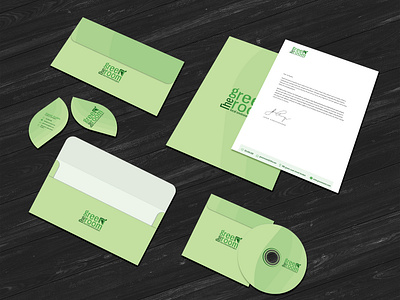 Green Room Visual Identity