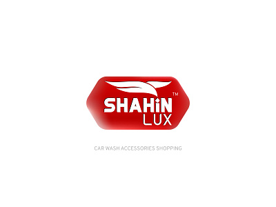 SHAHiNLUX™ logo design branding design graphic design logo logo design logotype red