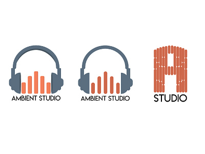 Ambient Studio - Logo Design ambient studio logo logo design logodesign music