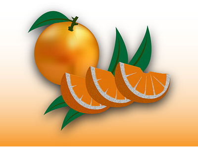 presentation Orange fruit.