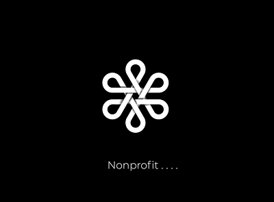 Nonprofit logo alphabet branding business agency icon illustration label design logo logodesign logotype product product design vector