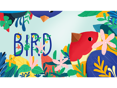 Birds design illustration