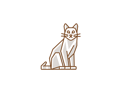 Cat cat design line logo logos