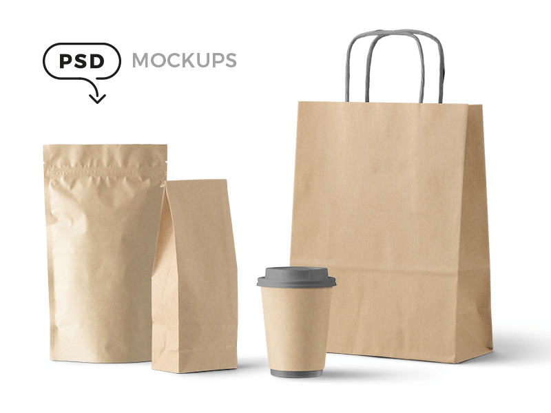 Essential Mockup Pack Free Demo bag canteen cartoon catalog coffee craft cup free magazine mockup package psd
