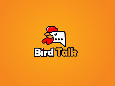 Bird Talk Restaurant Logo animal bars bird birds branding cute logo food logo logodesign restaurant talk logo unique