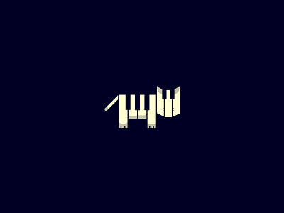 Musical Piano Cat animal branding cat cat logo creative creative design creative logo cute art cute logo illustration logo music musical piano piano logo vector