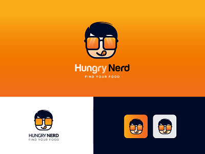 Hungry Nerd Food App Logo