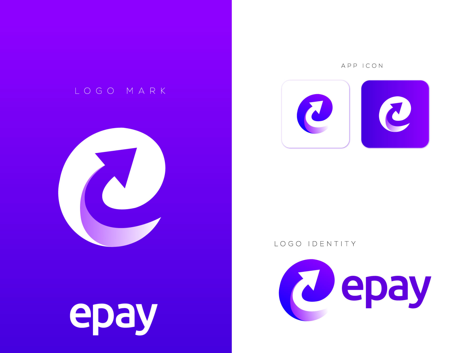 Epay Logo Design by Sazeed Ahmed on Dribbble