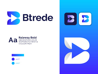 Btrede Logo Design Project b arroow finance ogo b arror logo b creative logo b trade logo b trading logo branding creative logo logo