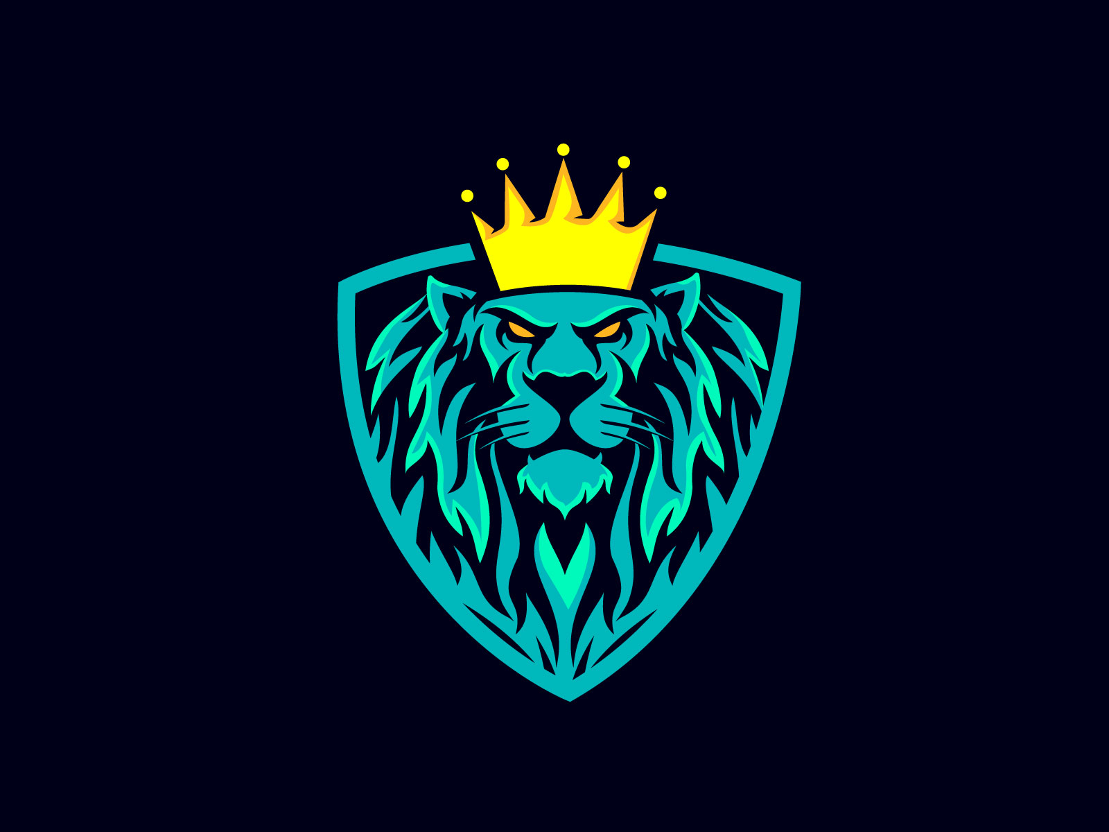 Lion King Logo by Sazeed Ahmed on Dribbble